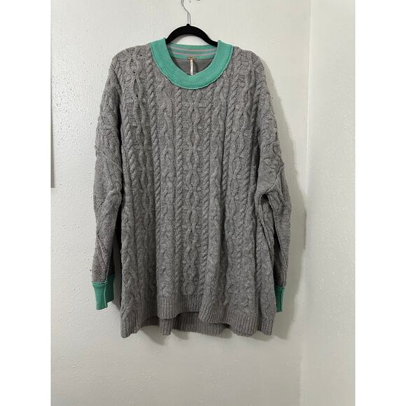 Free People Olympia oversized sweater size M - Picture 3 of 8